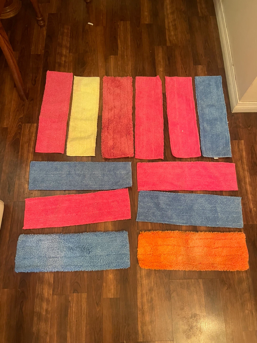 Microfiber Mop Pads - Multi-Colour Set