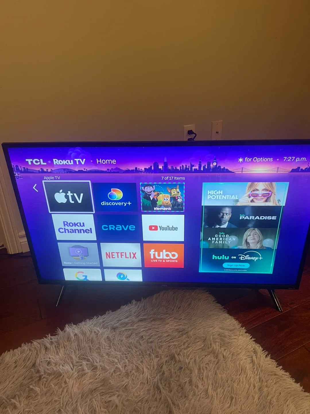 TCL 40S321-CA 40" Roku TV image indicator(3)