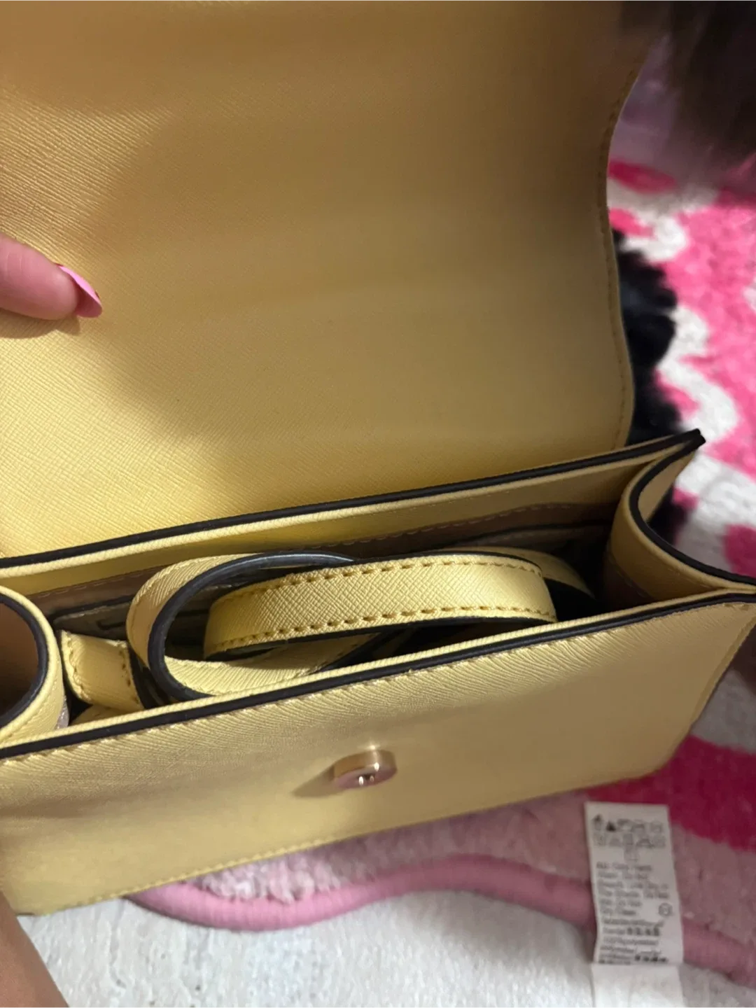 Guess Los Angeles Yellow Handbag image indicator(6)