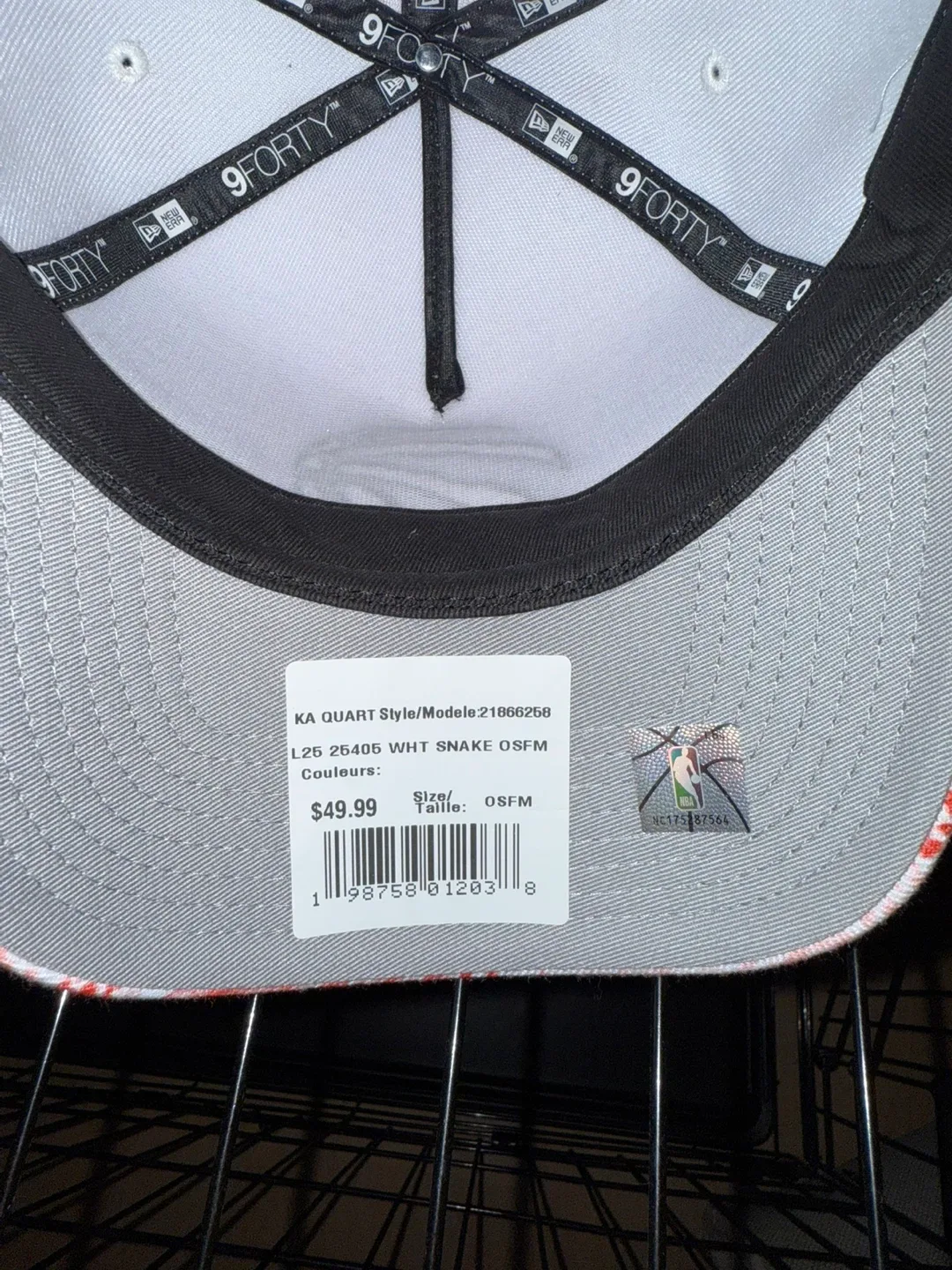 New Era Raptors 9FORTY Adjustable Hat image indicator(2)