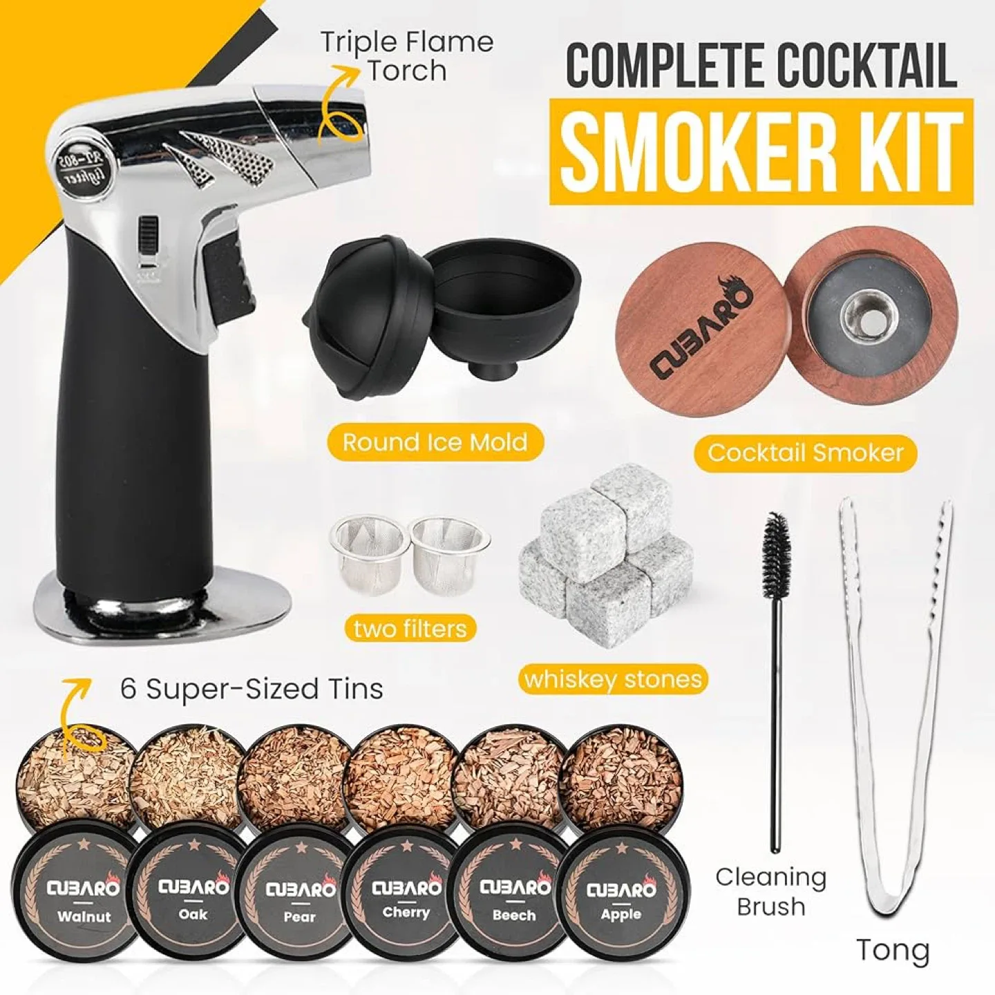 Cubaro Cocktail Smoker Kit thumbnail