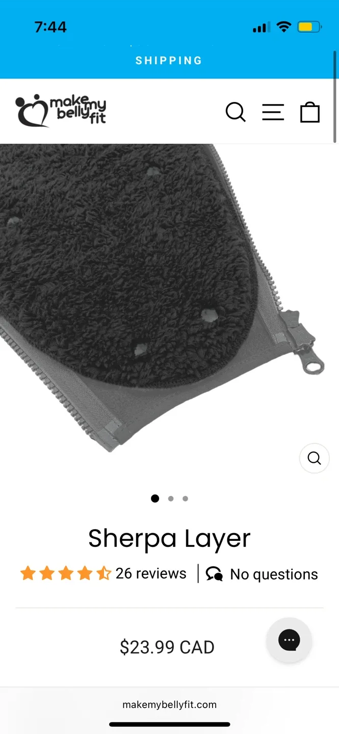 MakeMyBellyFit Universal Jacket Extender - NEW image indicator(6)