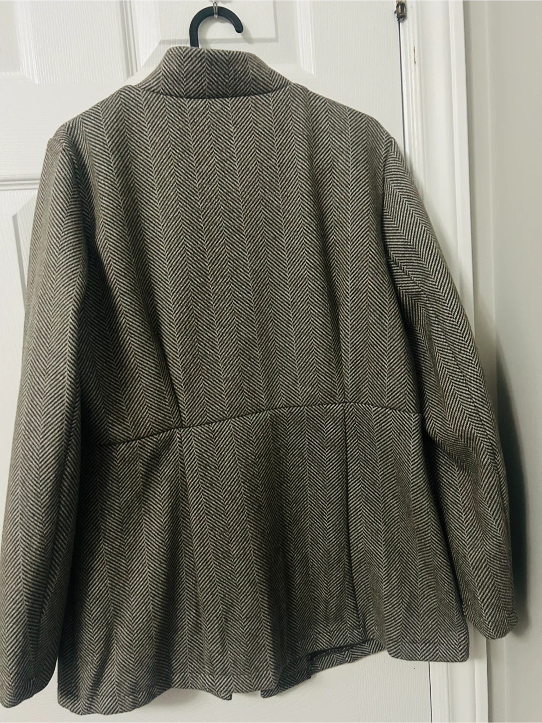 Herringbone Patterned Blazer - photo 2