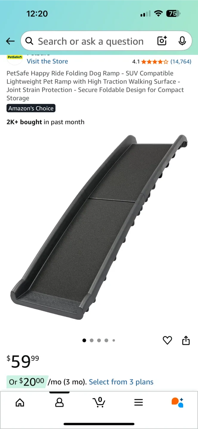 PetSafe Happy Ride Folding Dog Ramp image indicator(6)