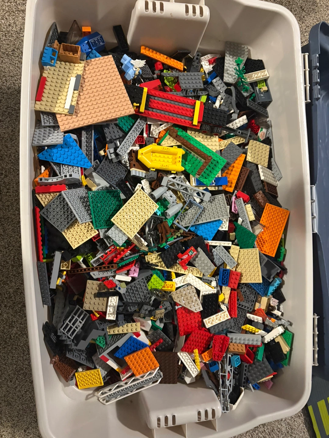 Lego Set - Various Unsorted Pieces and Structures