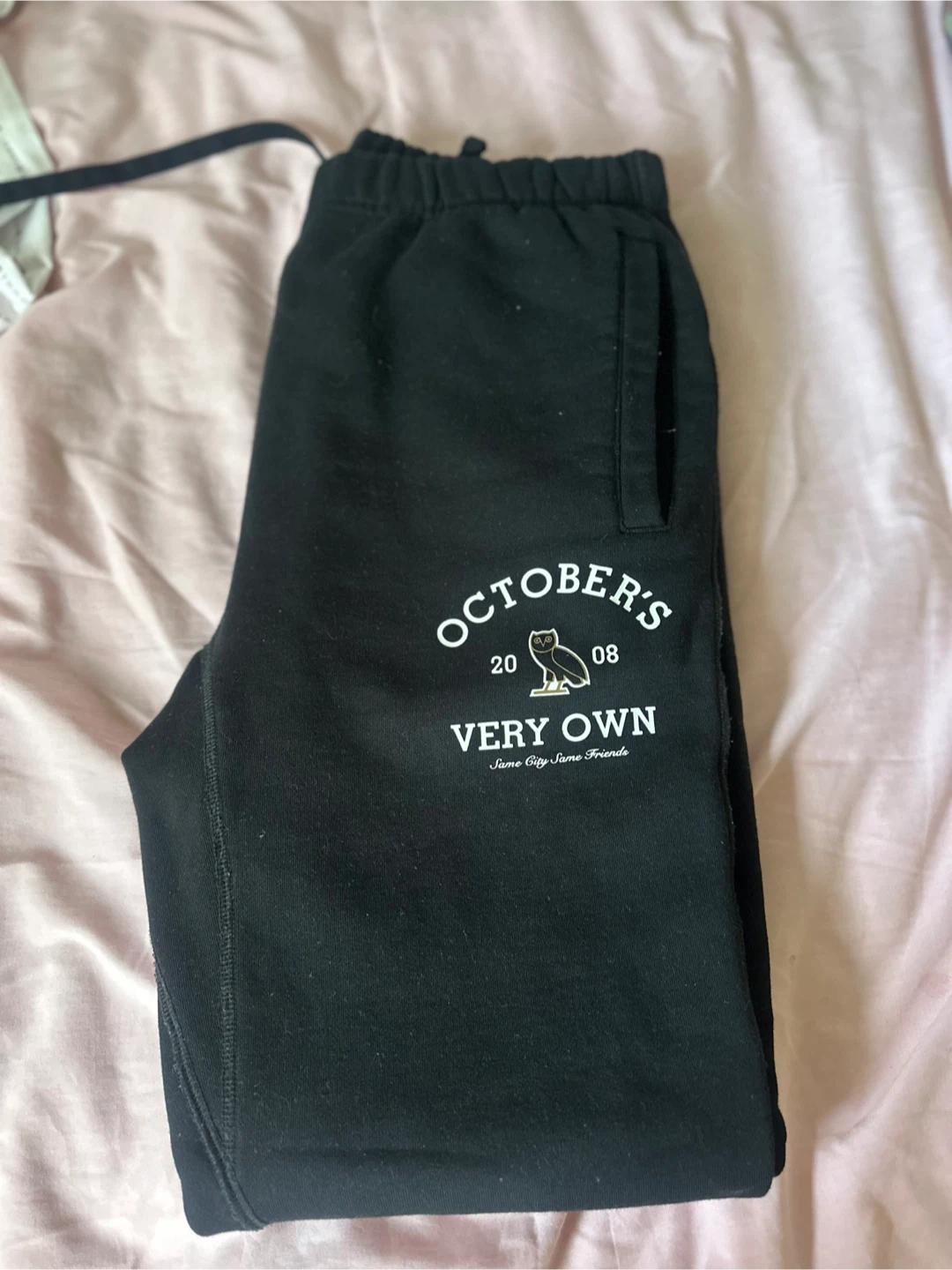 October's Very Own (OVO) Black Sweatpants - Size Small