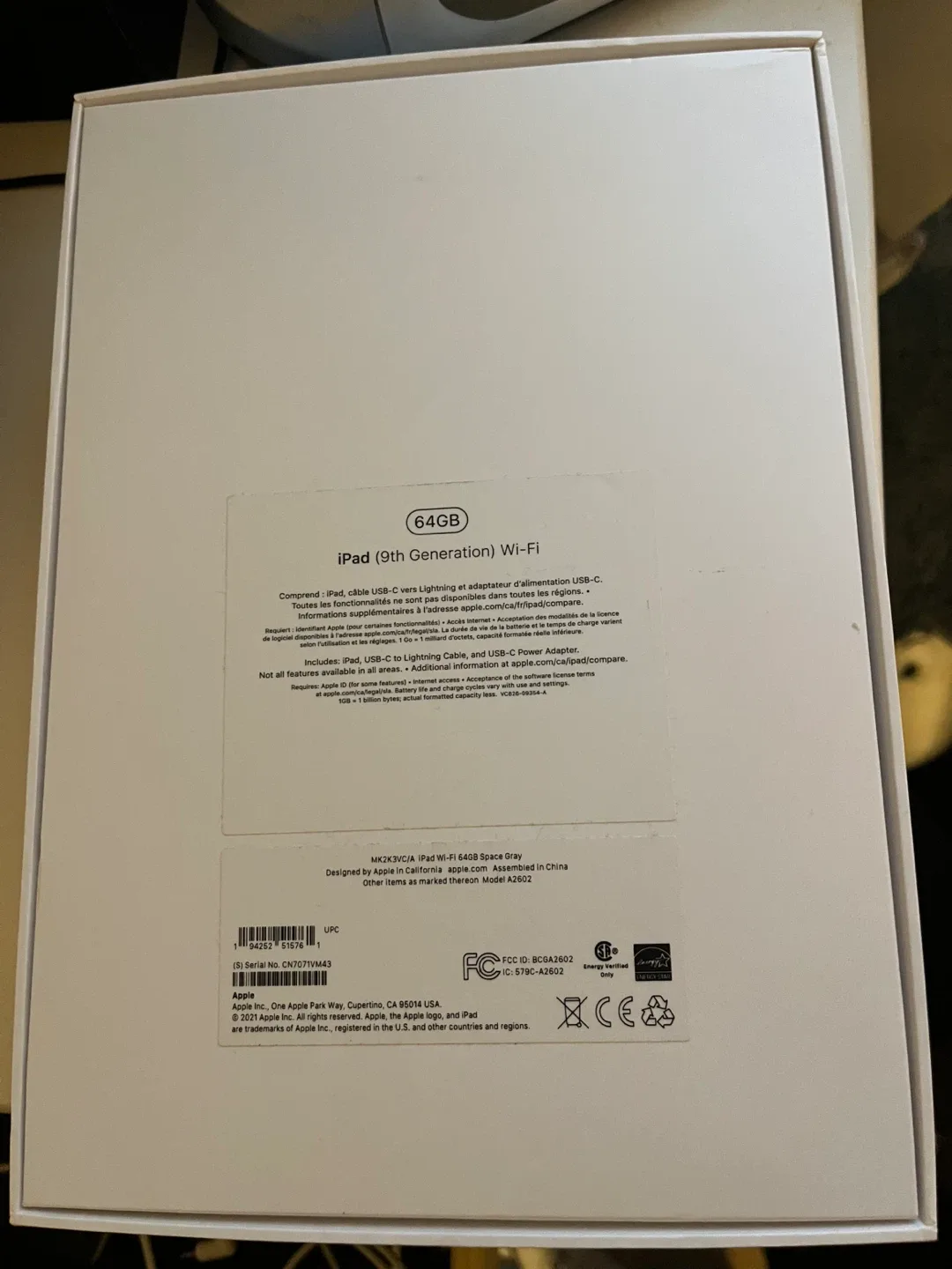 Apple iPad 9th Gen 64GB Space Gray - Like New image indicator(4)