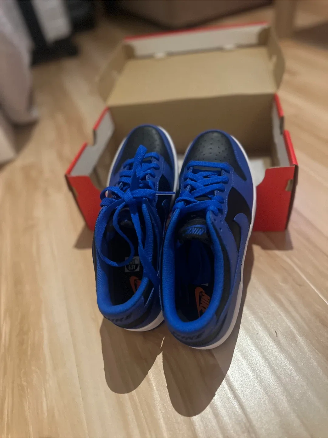 Nike Dunk Low GS Blue/Black Size 6.5 Youth thumbnail