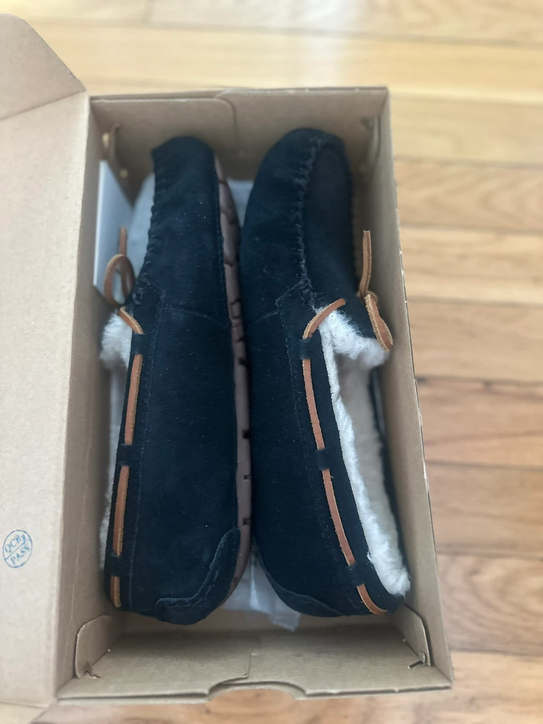 UGG Dakota Black Moccasin Slippers - Women's Size 9 - photo 2