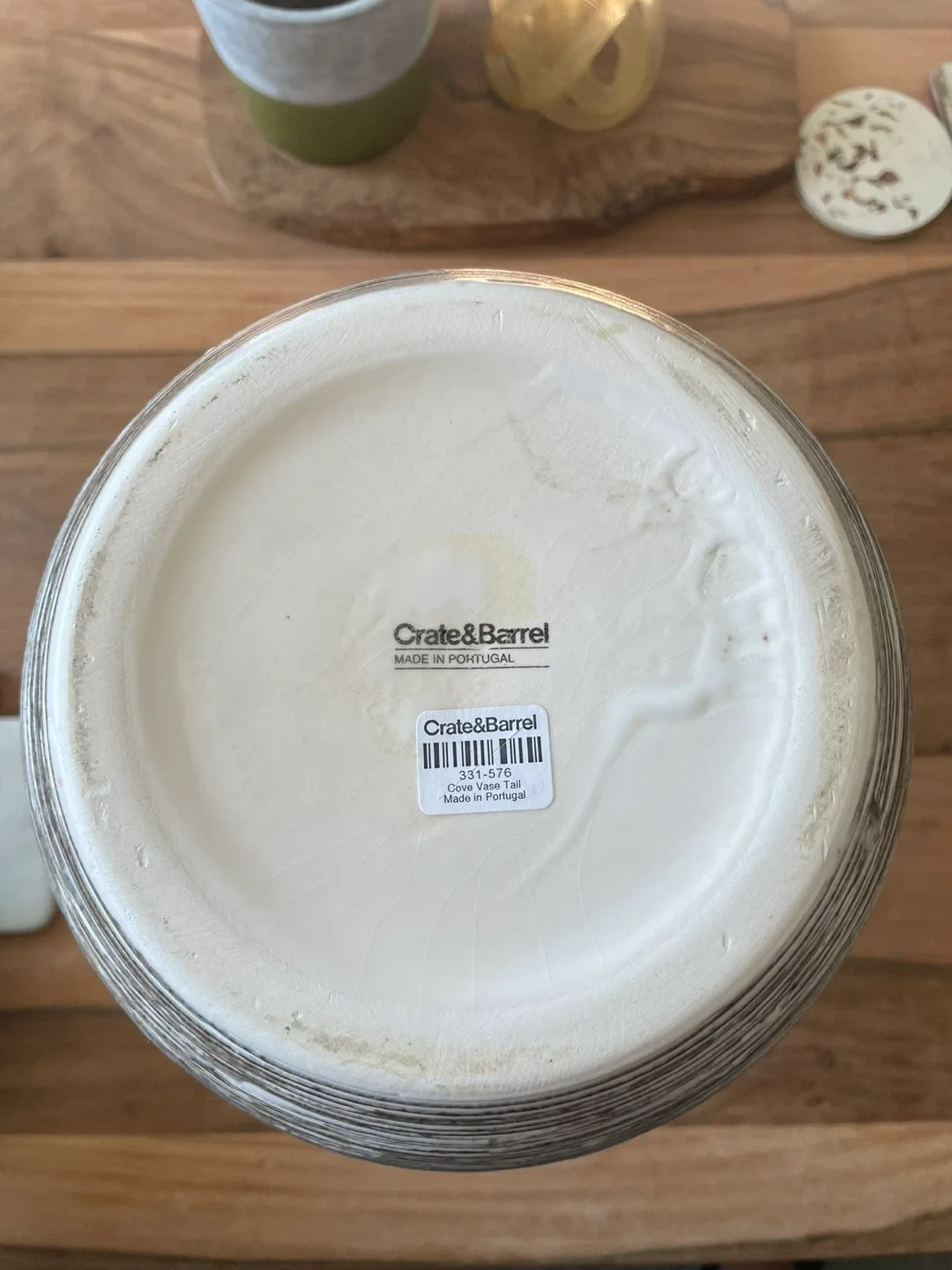 Crate & Barrel Decorative Vase image indicator(3)