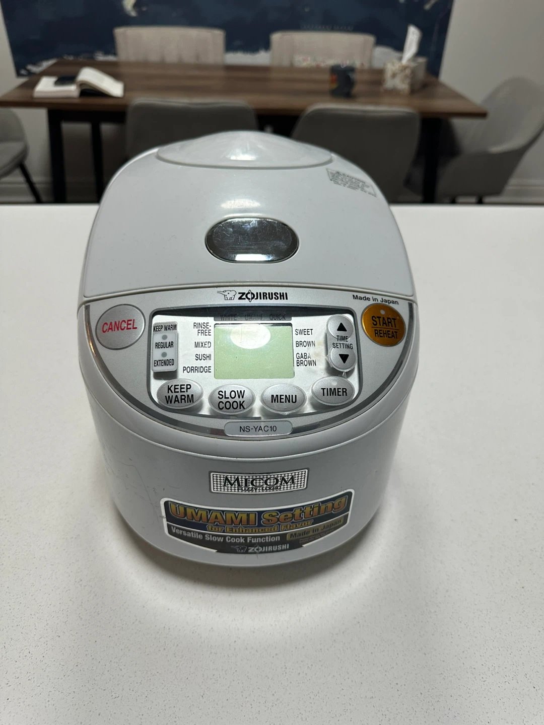 Zojirushi Rice Cooker NS-YAC10