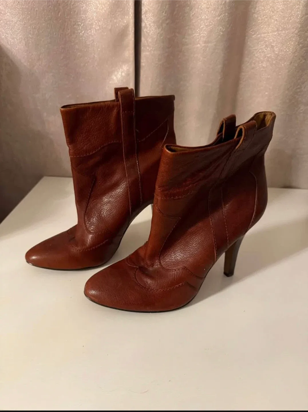 Nine West Leather Ankle Boots image indicator(2)