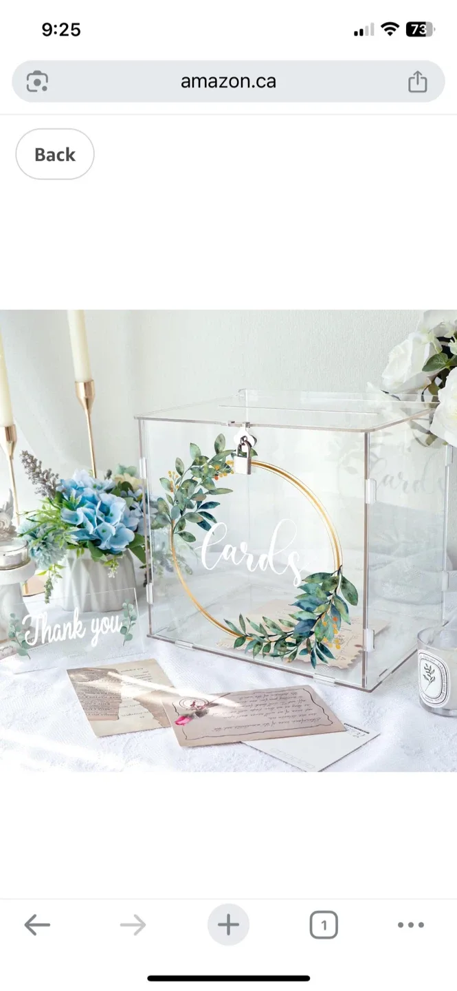 Card Box for Weddings/Events image indicator(3)