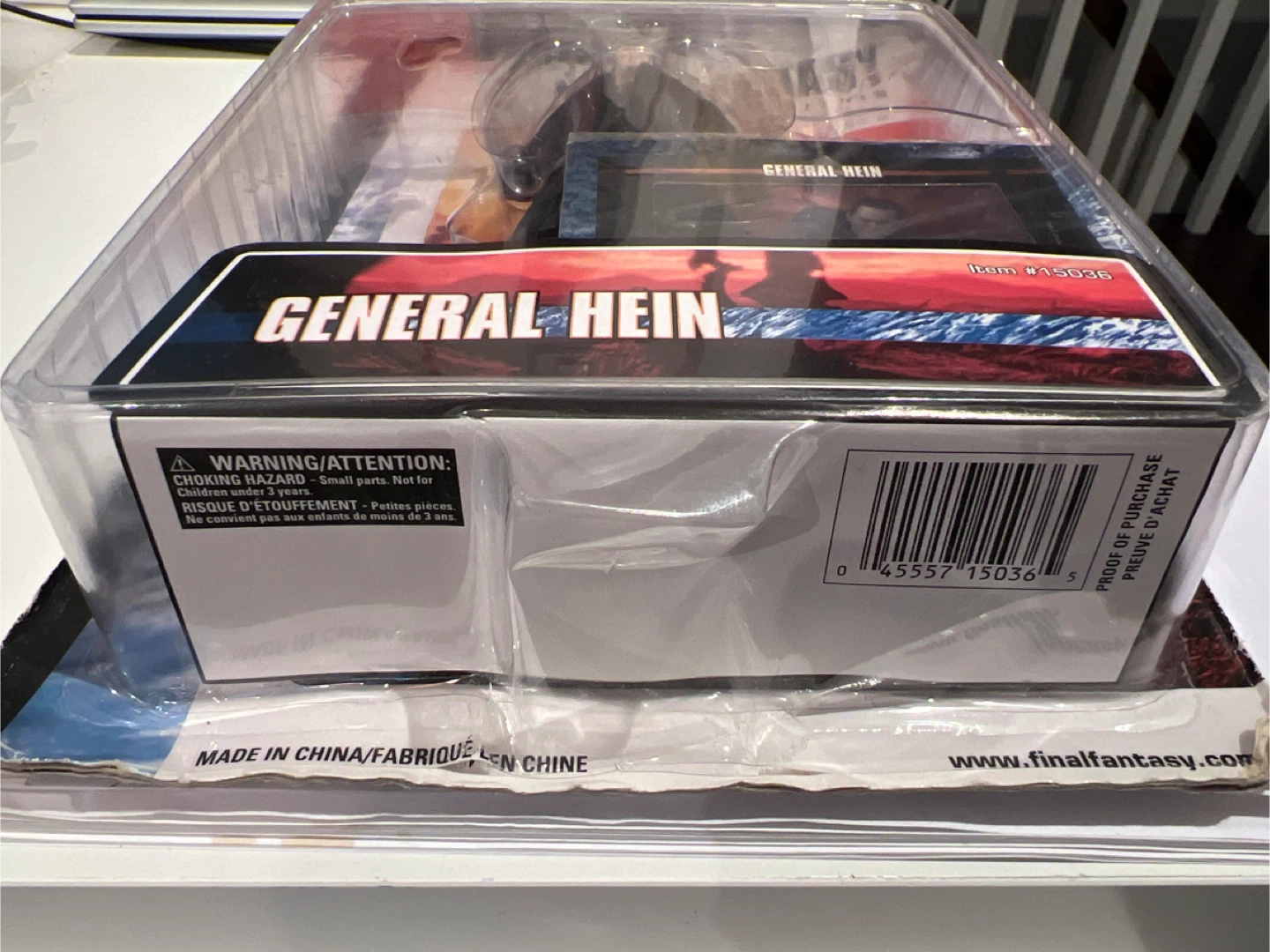 Final Fantasy General Hein Action Figure - New in Box - photo 3