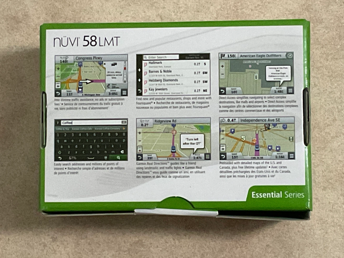 Garmin nüvi 58LMT GPS Navigator - Like New! - photo 2