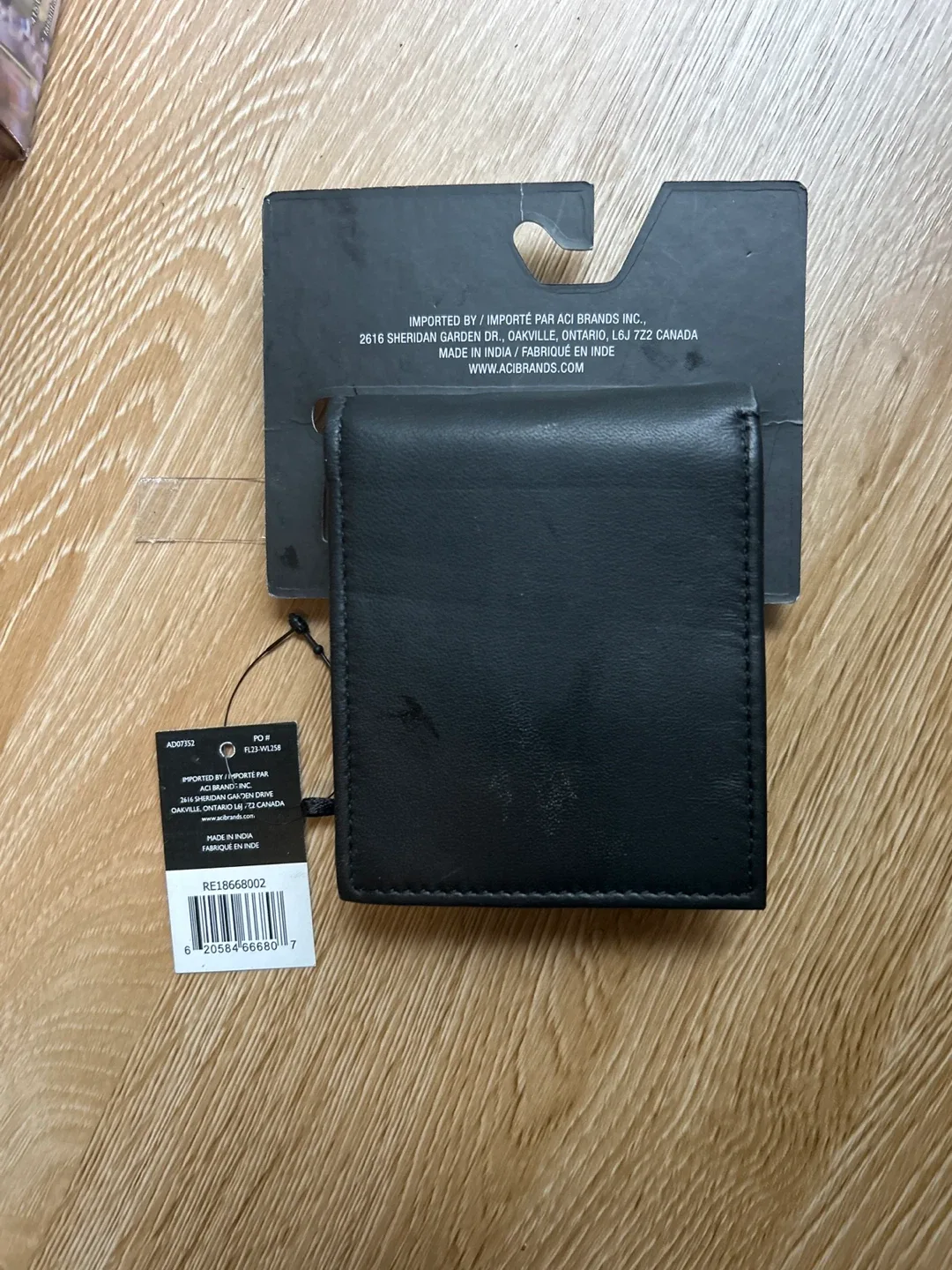 Genuine Leather Black Wallet image indicator(2)