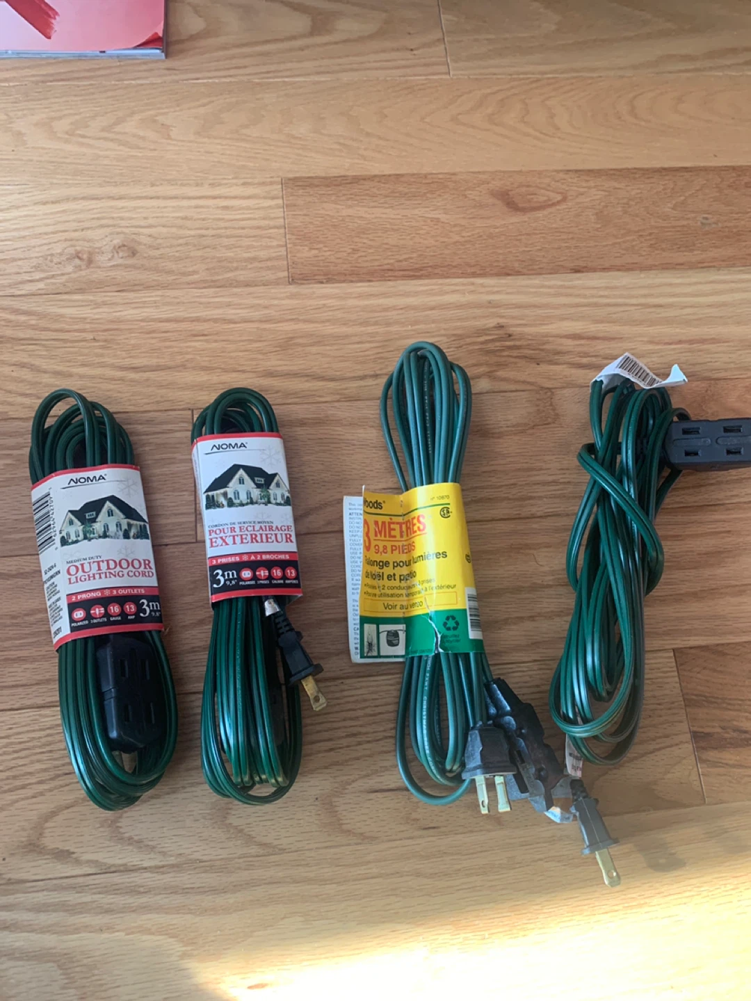 NOMA 3m Outdoor Lighting Cord - Medium Duty - photo 3