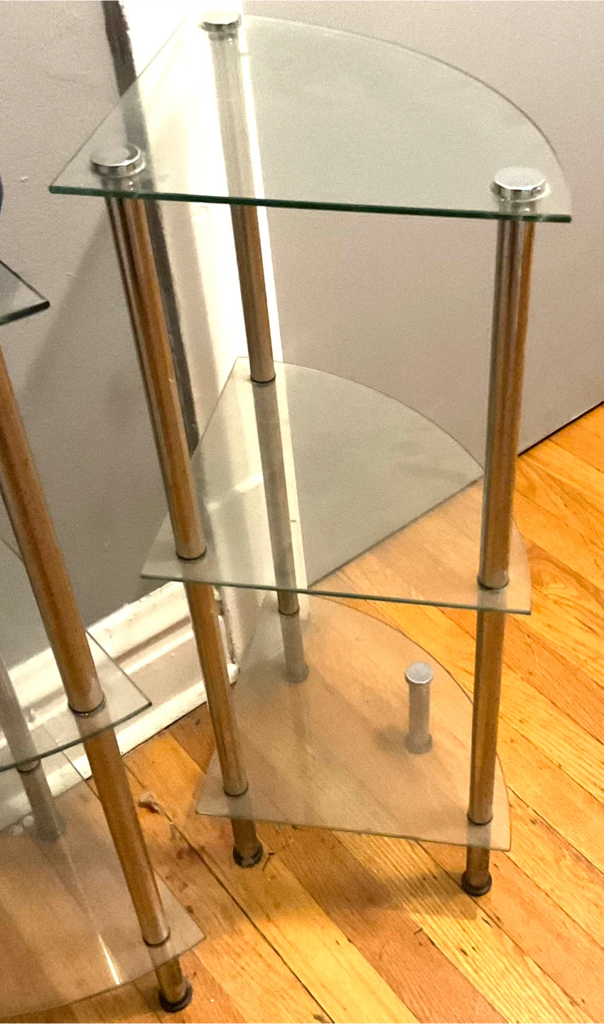 Glass Corner Shelf - photo 4