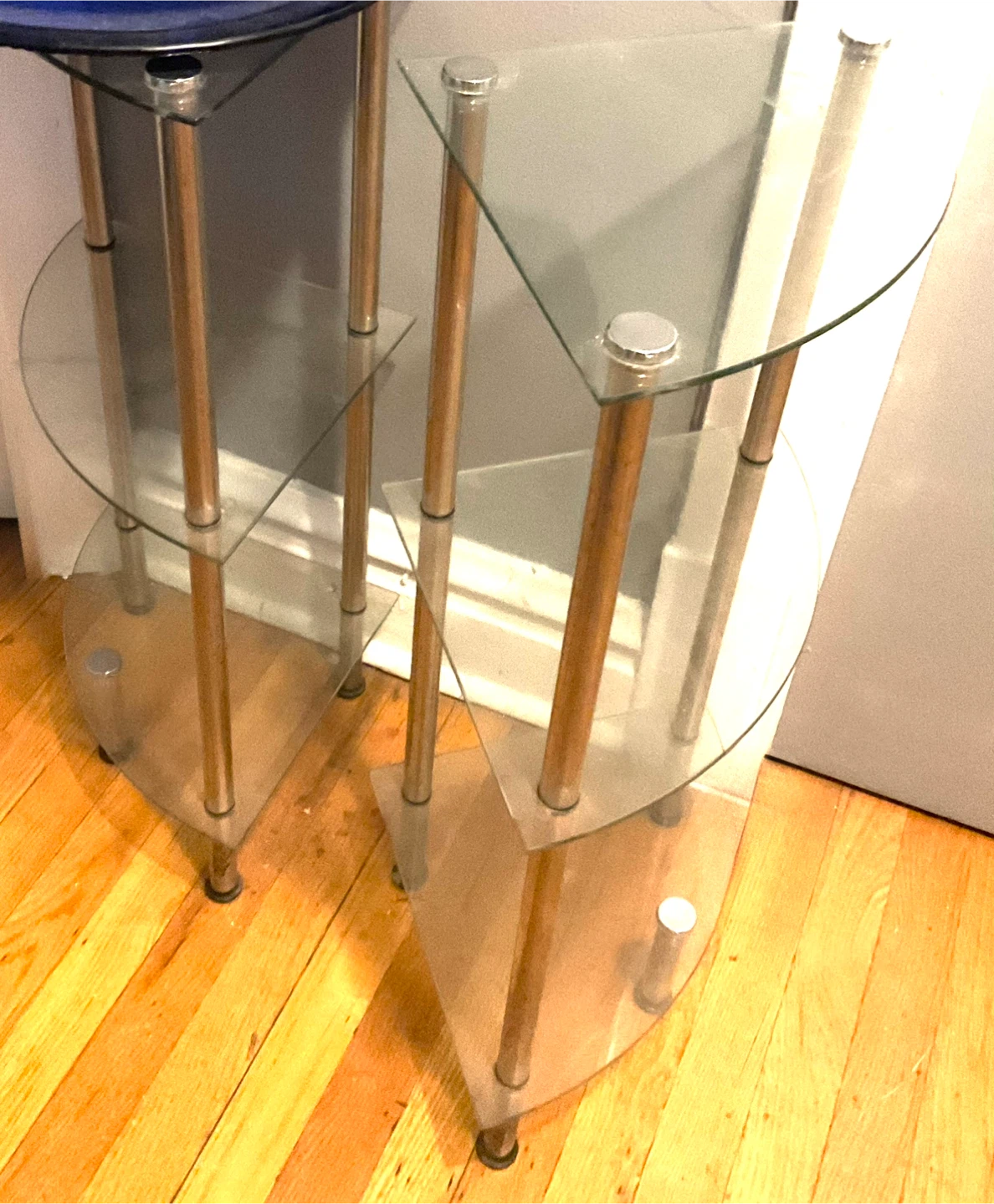 Glass Corner Shelf - photo 5