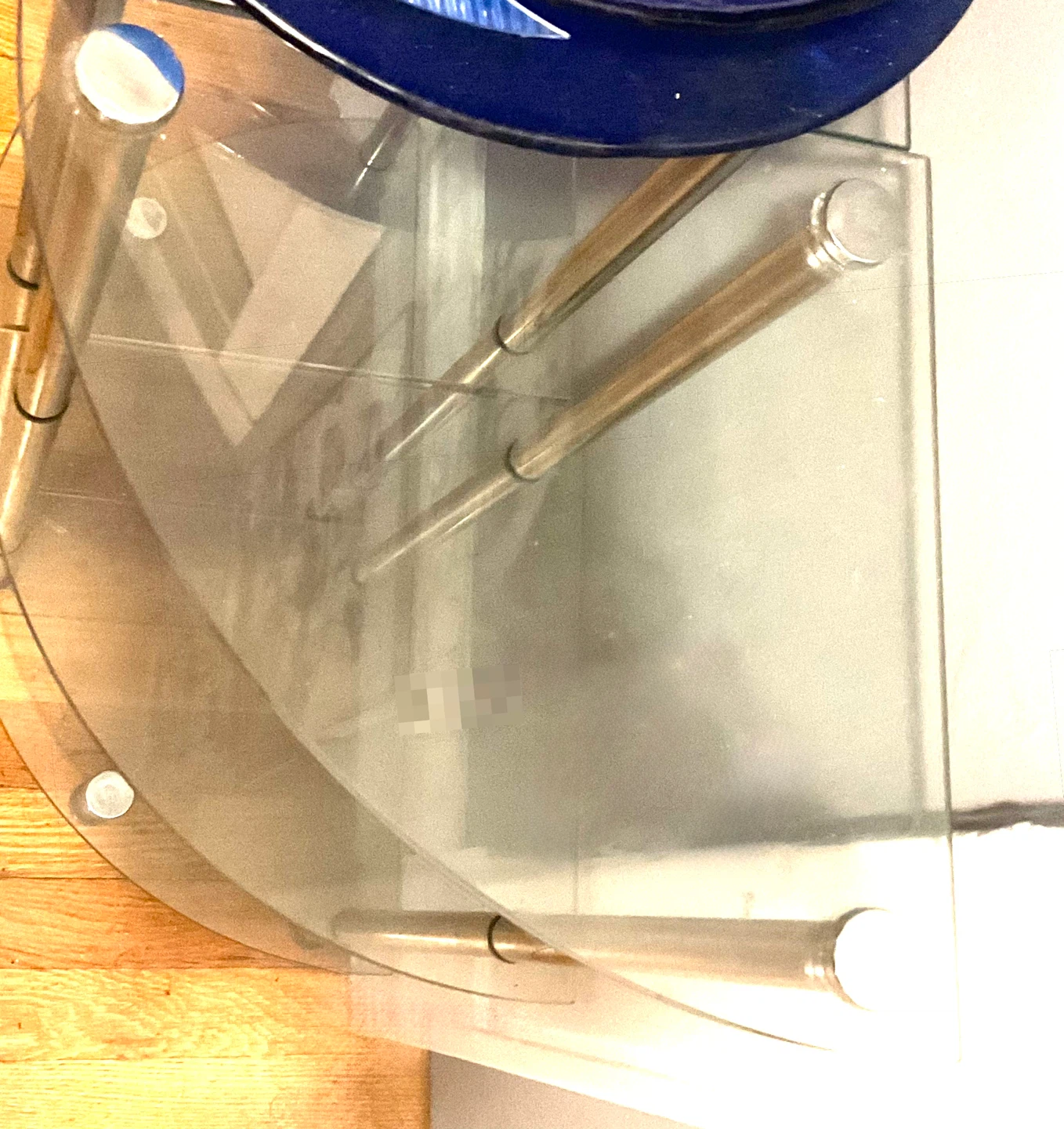 Glass Corner Shelf - photo 3