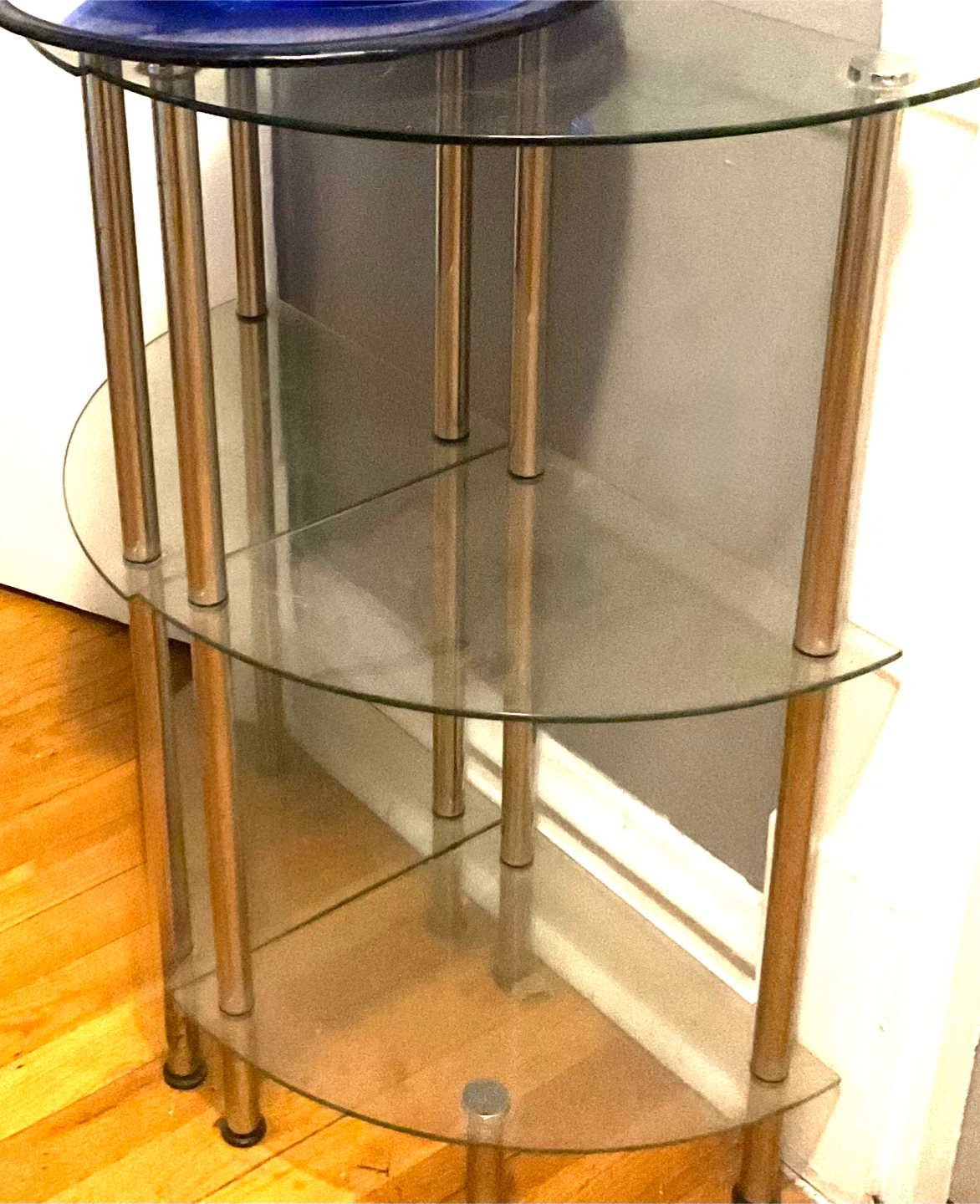 Glass Corner Shelf - photo 2