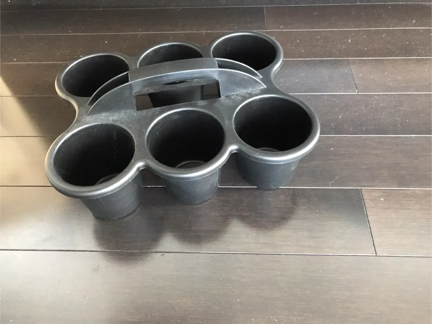 Black 6-Cup Drink Carrier