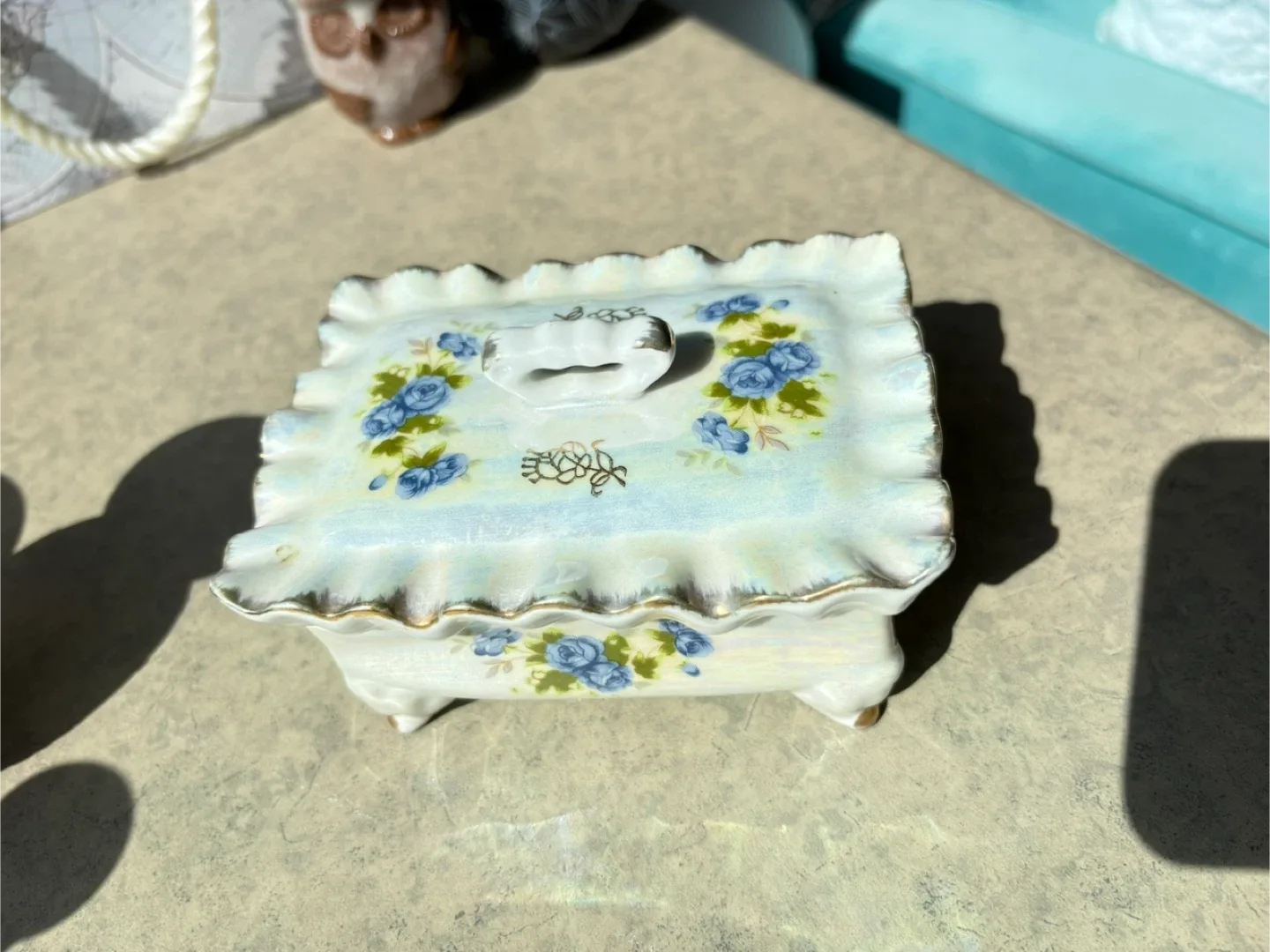 Assorted Decorative Vases and Trinket Boxes image indicator(4)