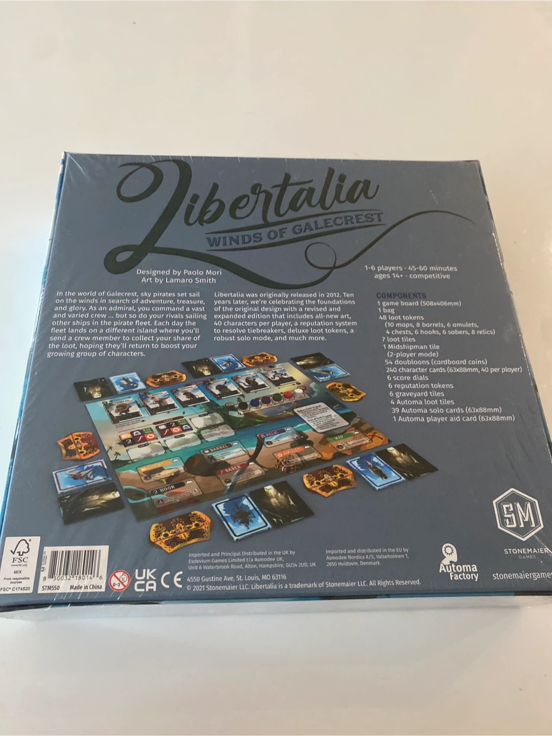 Libertalia: Winds of Galecrest Board Game - photo 2