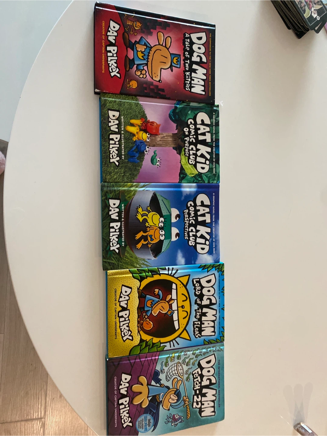 Dog Man & Cat Kid Comic Club Book Set by Dav Pilkey