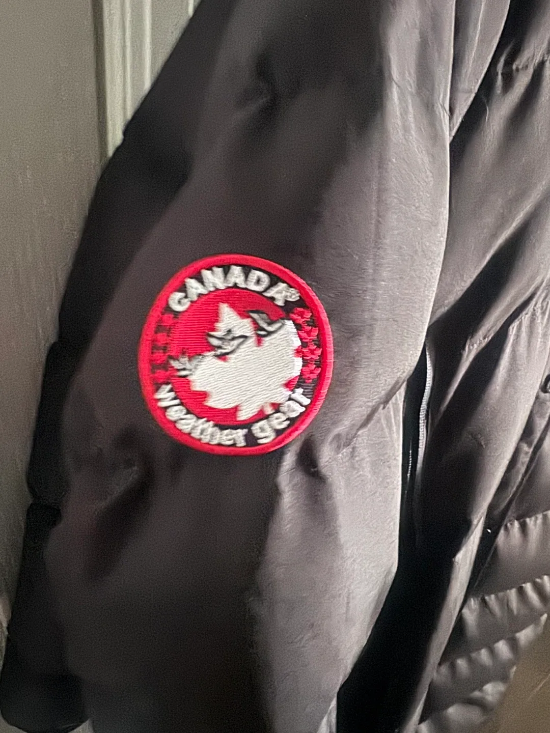 Canada Weathergear Black Puffer Coat - Size L image indicator(3)