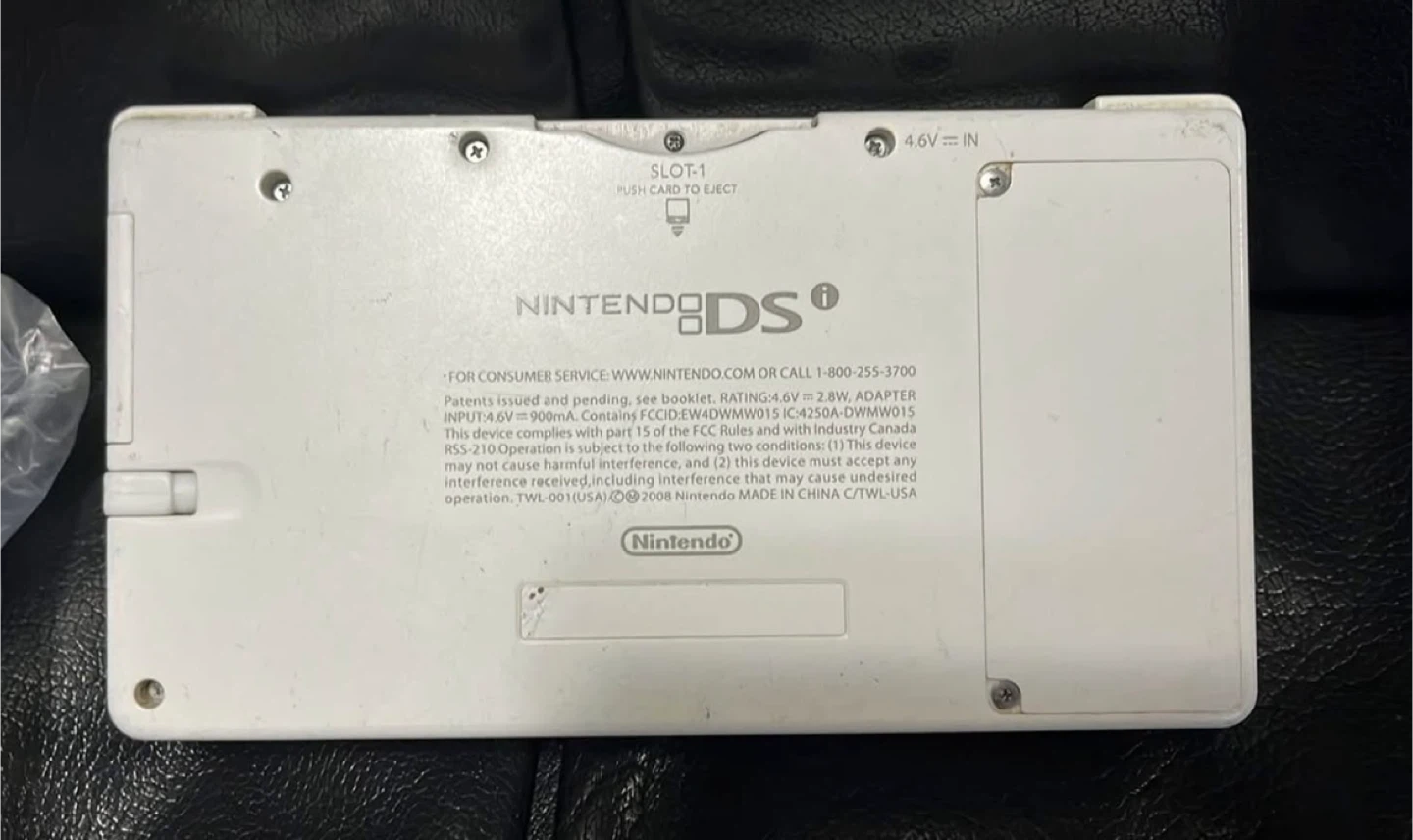 Nintendo DS White with Charger - photo 2