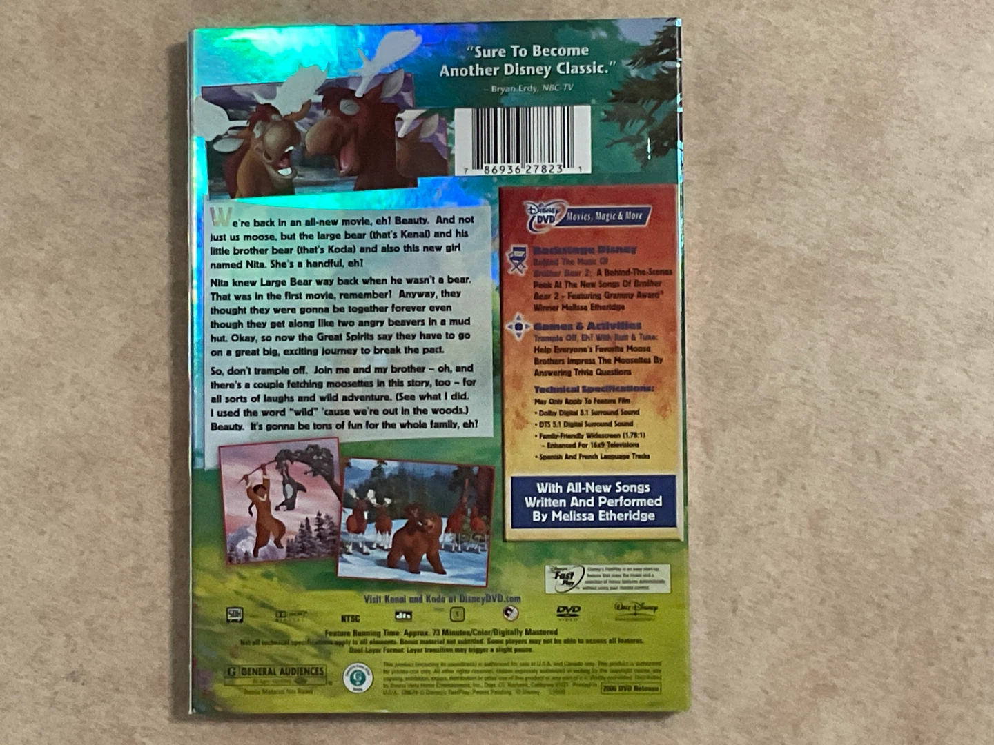 Brother Bear 2 DVD - The Moose Are On the Loose - photo 2