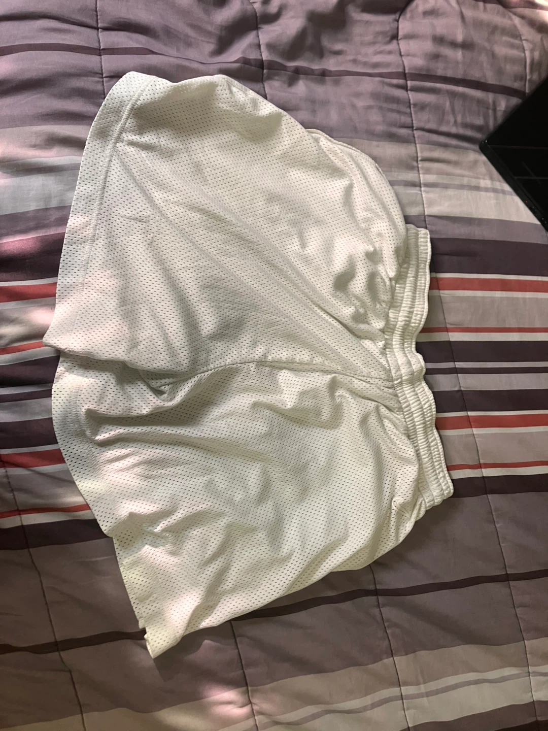 Nike White Shorts - Size Large - photo 3