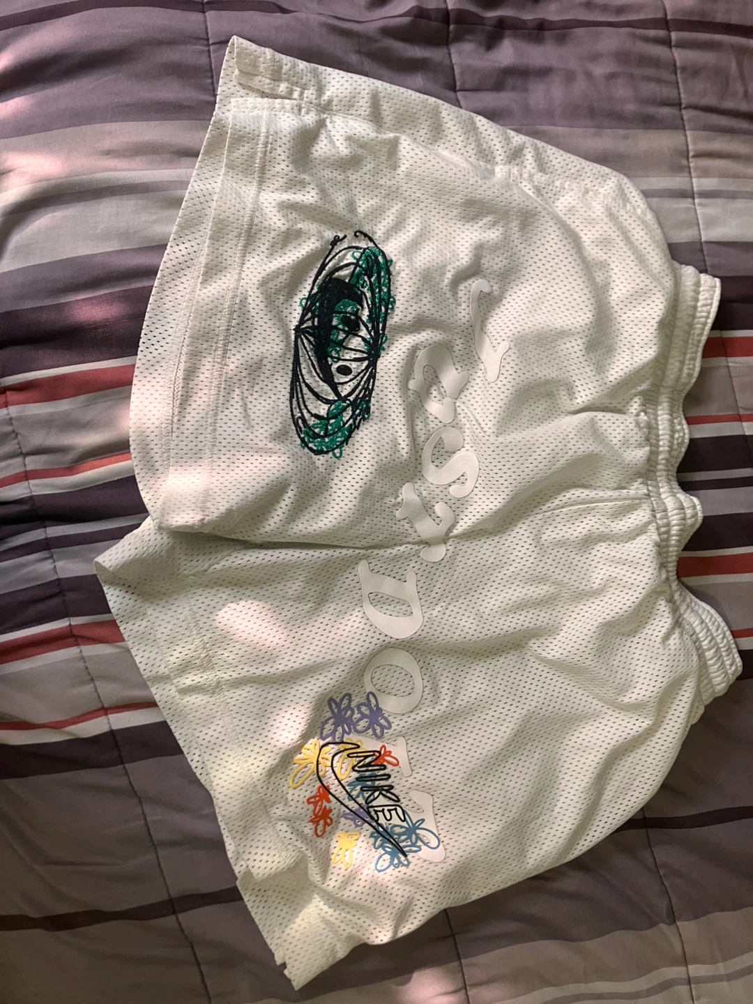 Nike White Shorts - Size Large
