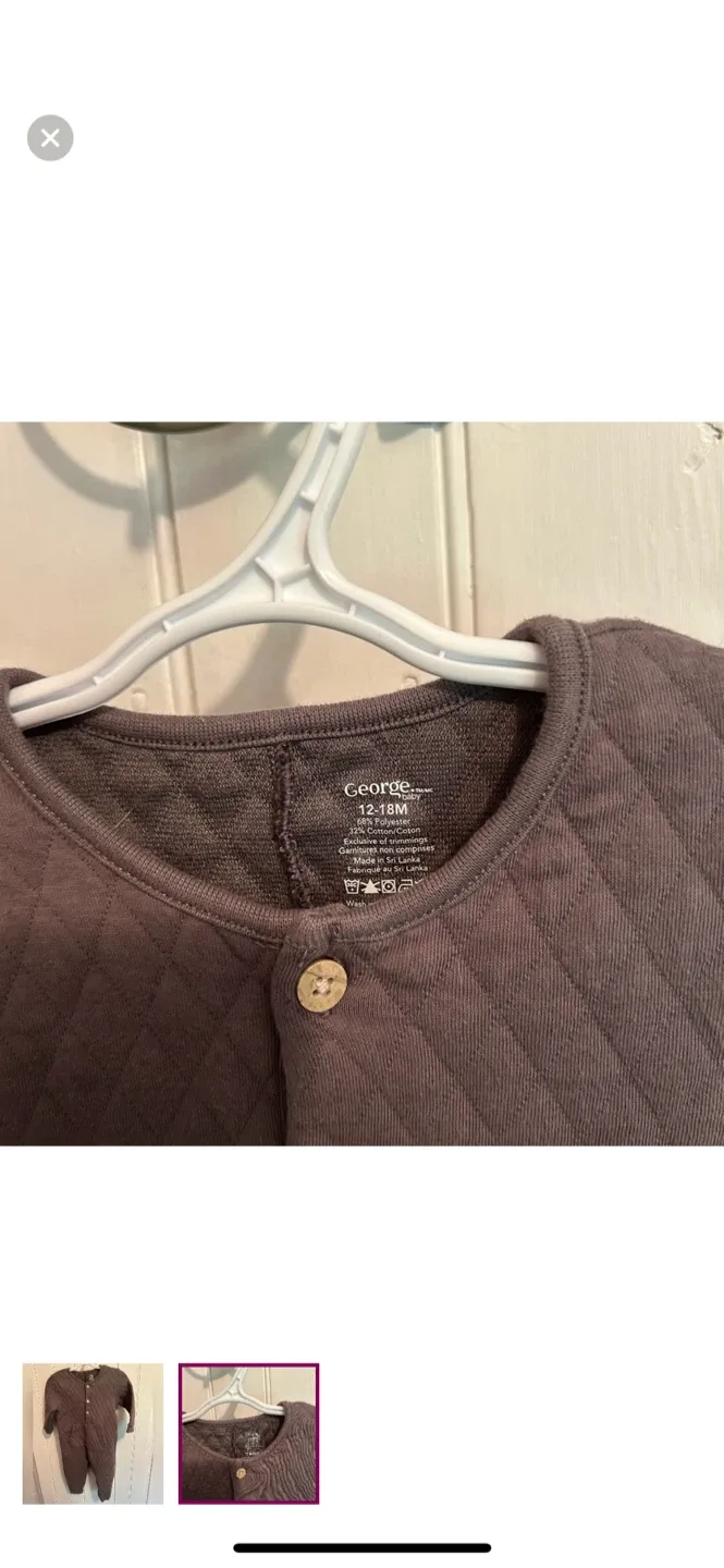 George Baby Romper 12-18M image indicator(2)