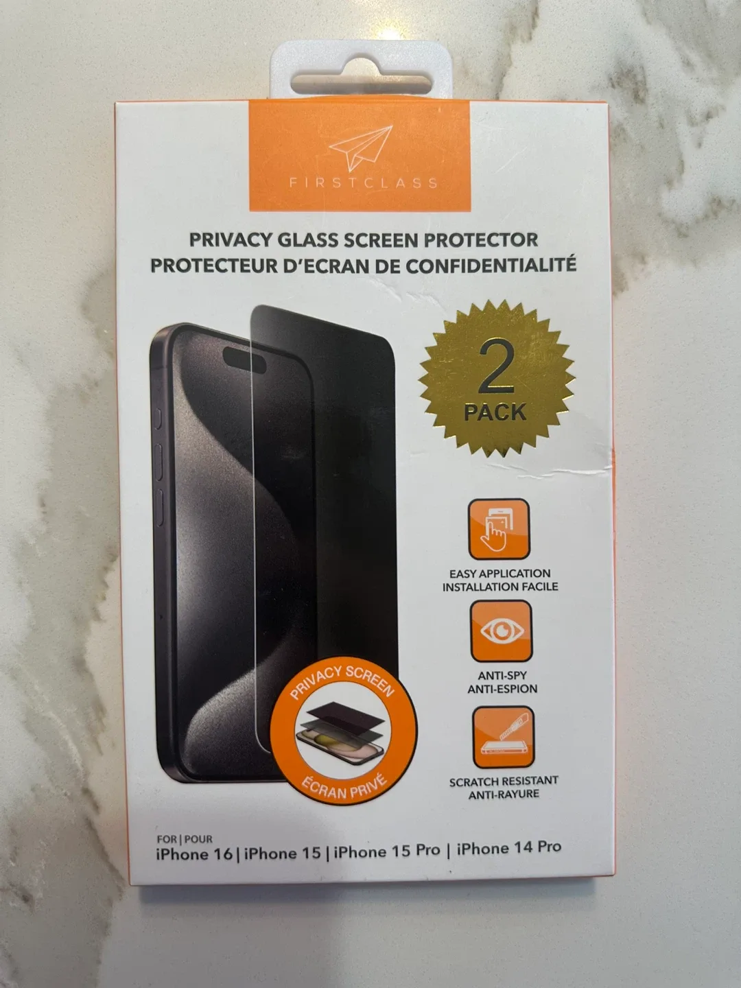 New FirstClass Privacy Screen Protector 2-Pack thumbnail