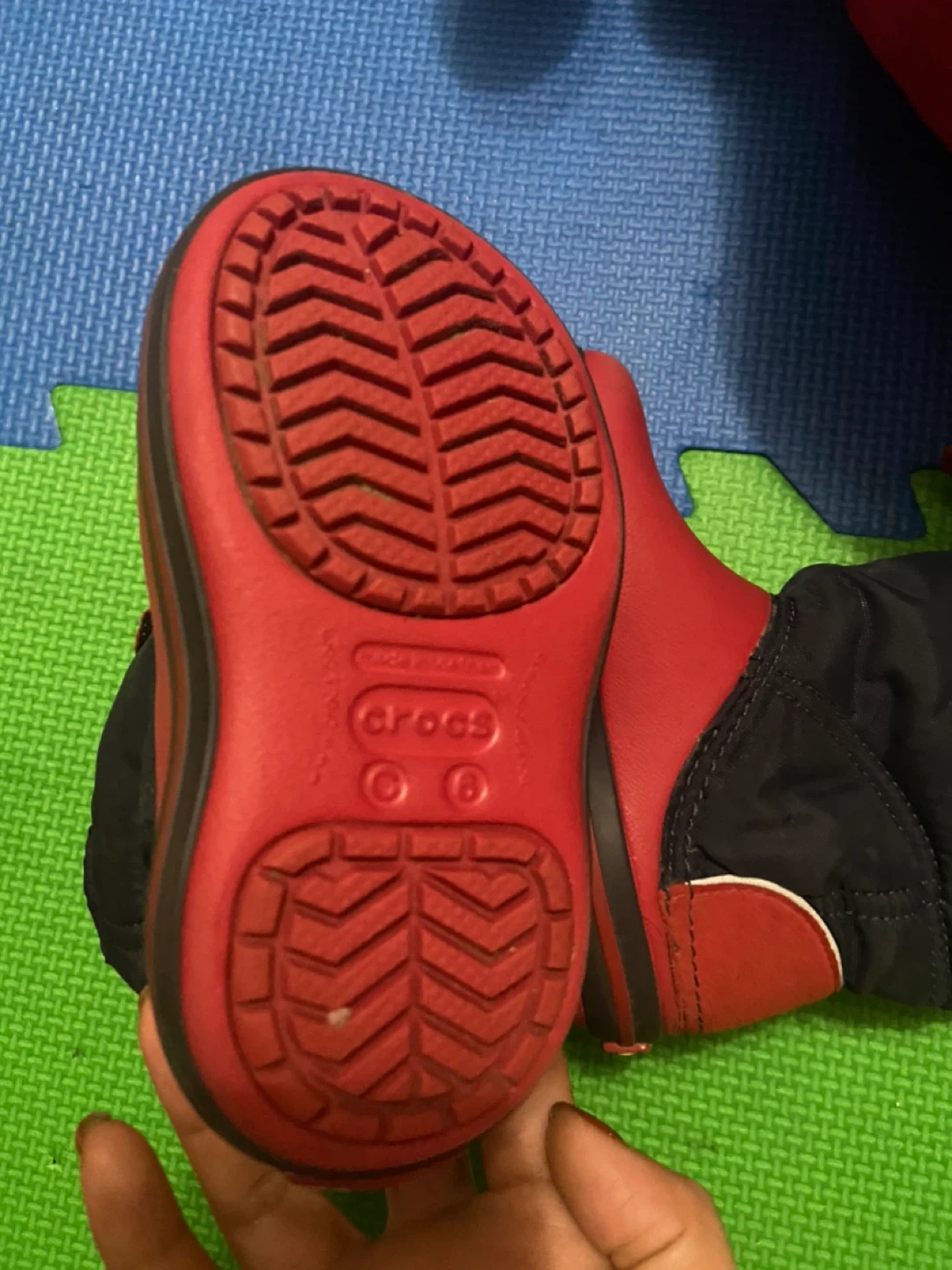 Crocs toddler Winter Puff Boots, Size C6