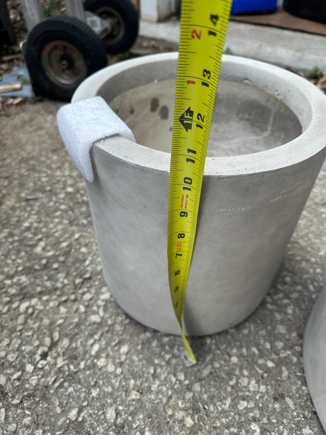 Concrete Planters - 17" Height, 15" Diameter - photo 5