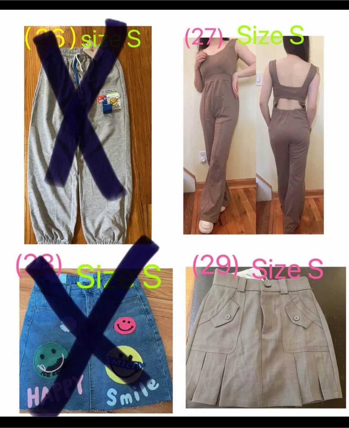 Size S Denim Skirt image indicator(6)