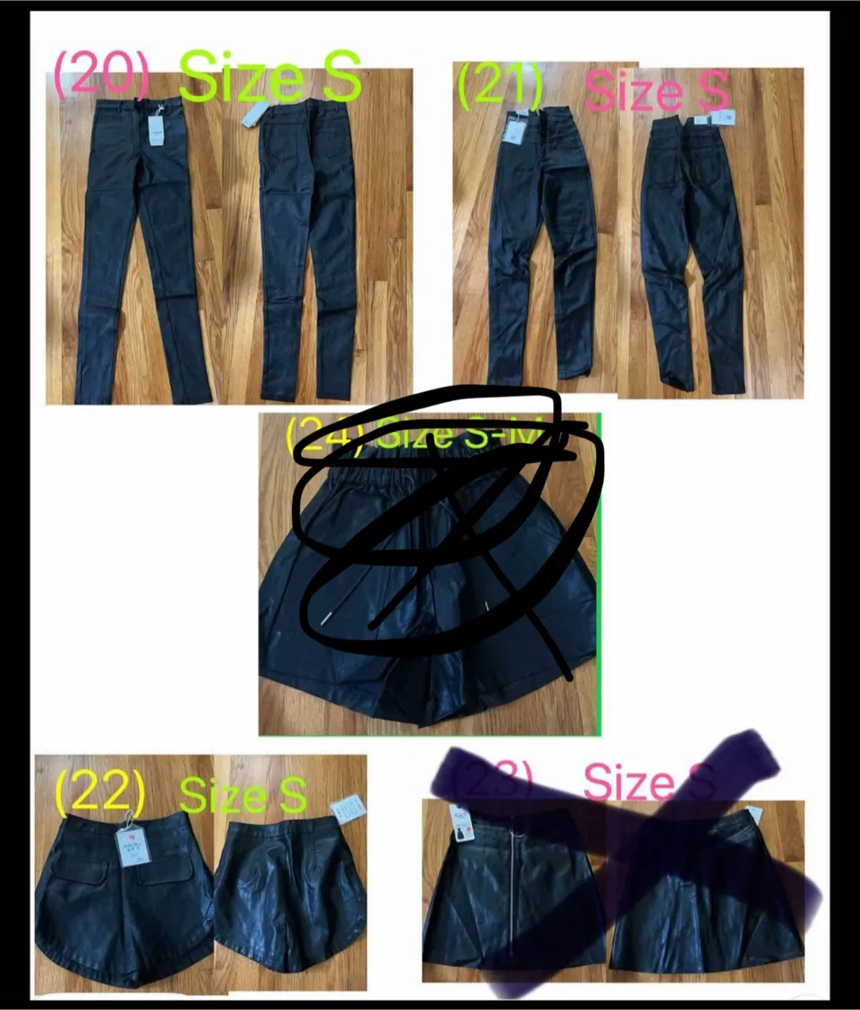 Size S Denim Skirt image indicator(5)