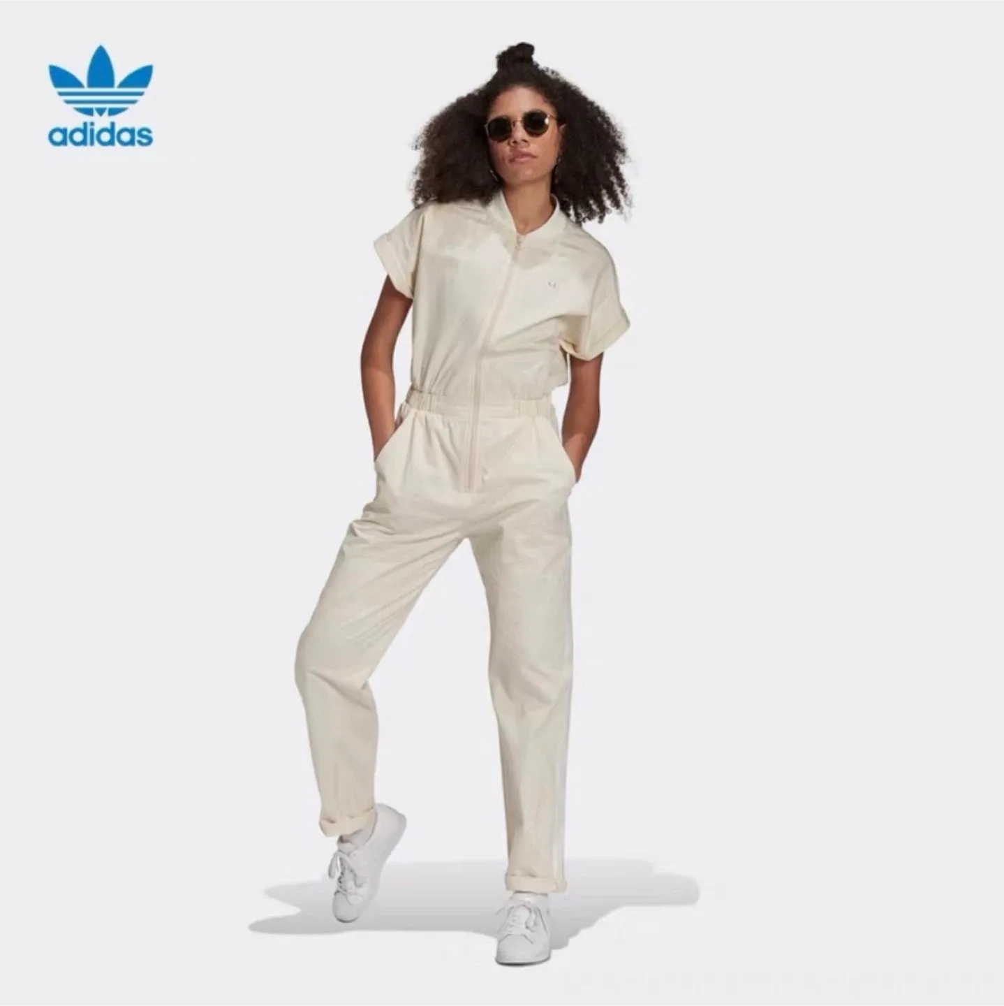 New with tags Adidas Coveralls jumpsuit size small thumbnail
