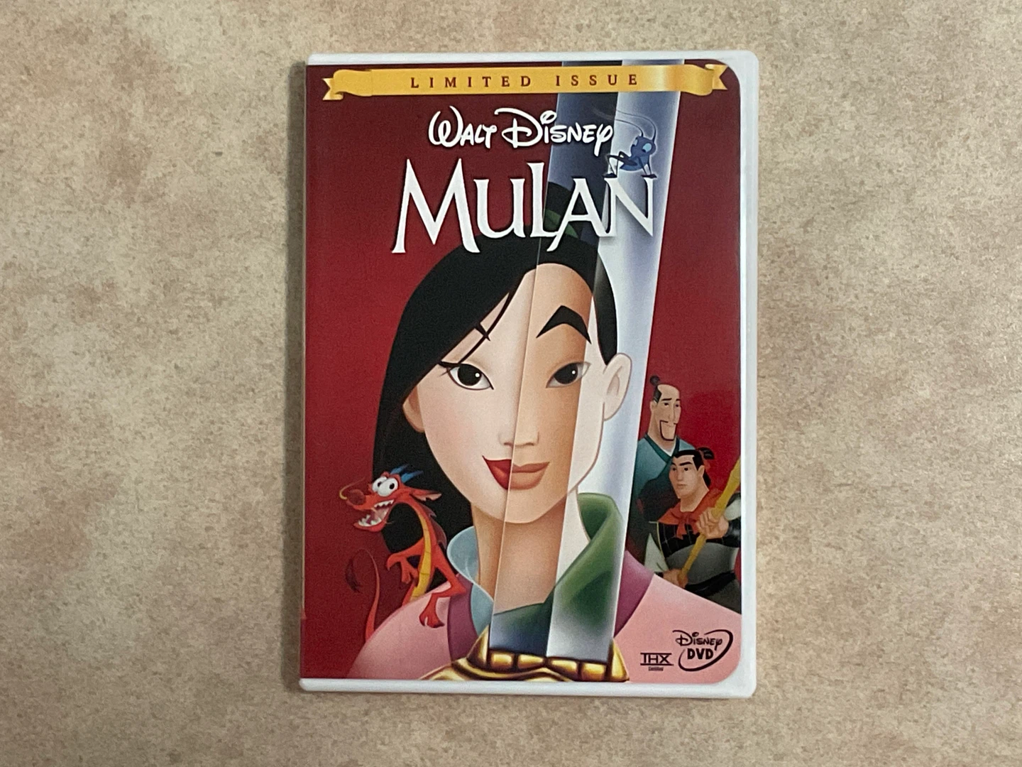Walt Disney Mulan DVD - Limited Issue