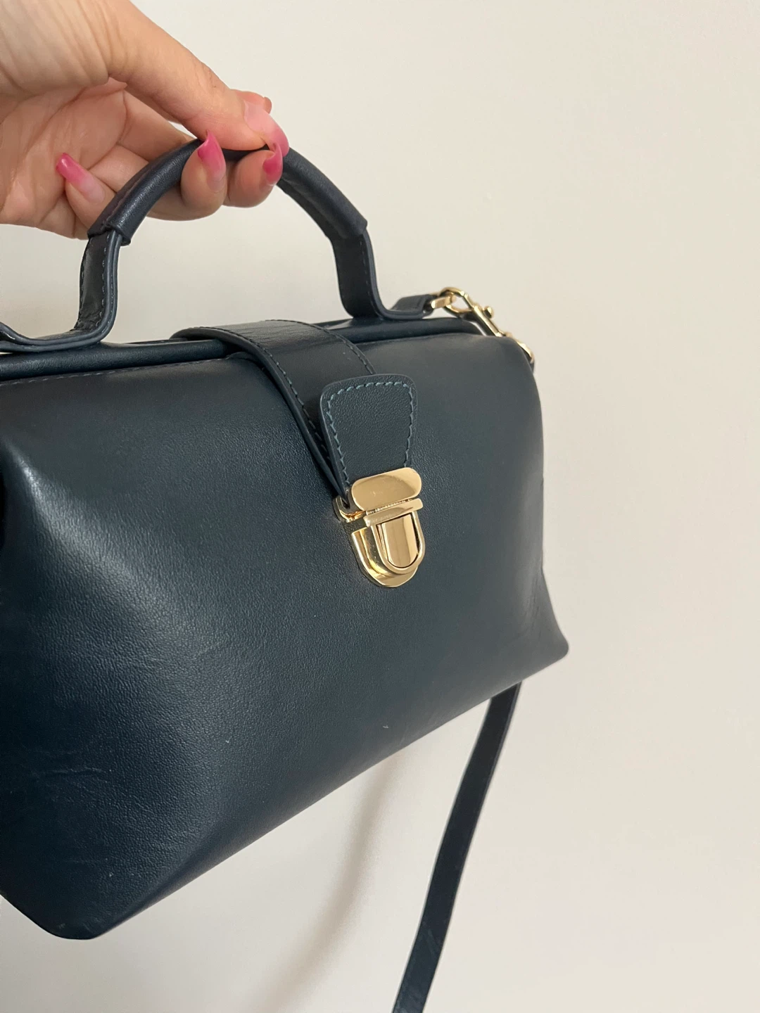 Navy Blue Doctor's Bag