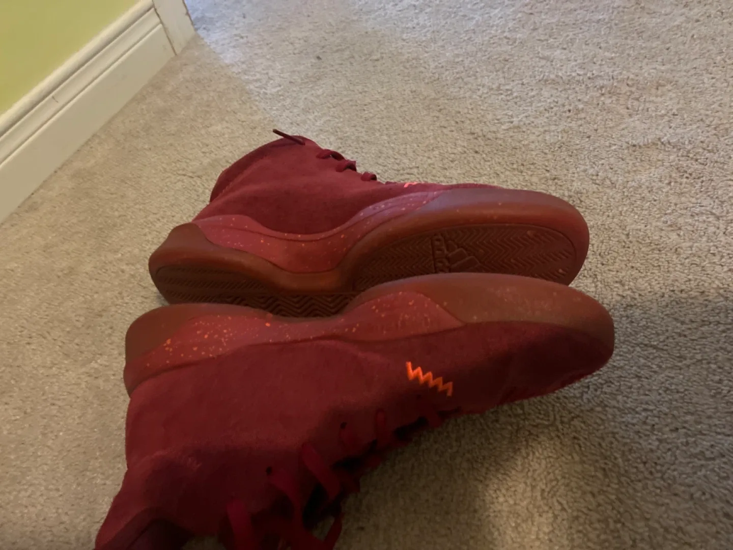 Adidas Basketball Shoes - Maroon image indicator(2)