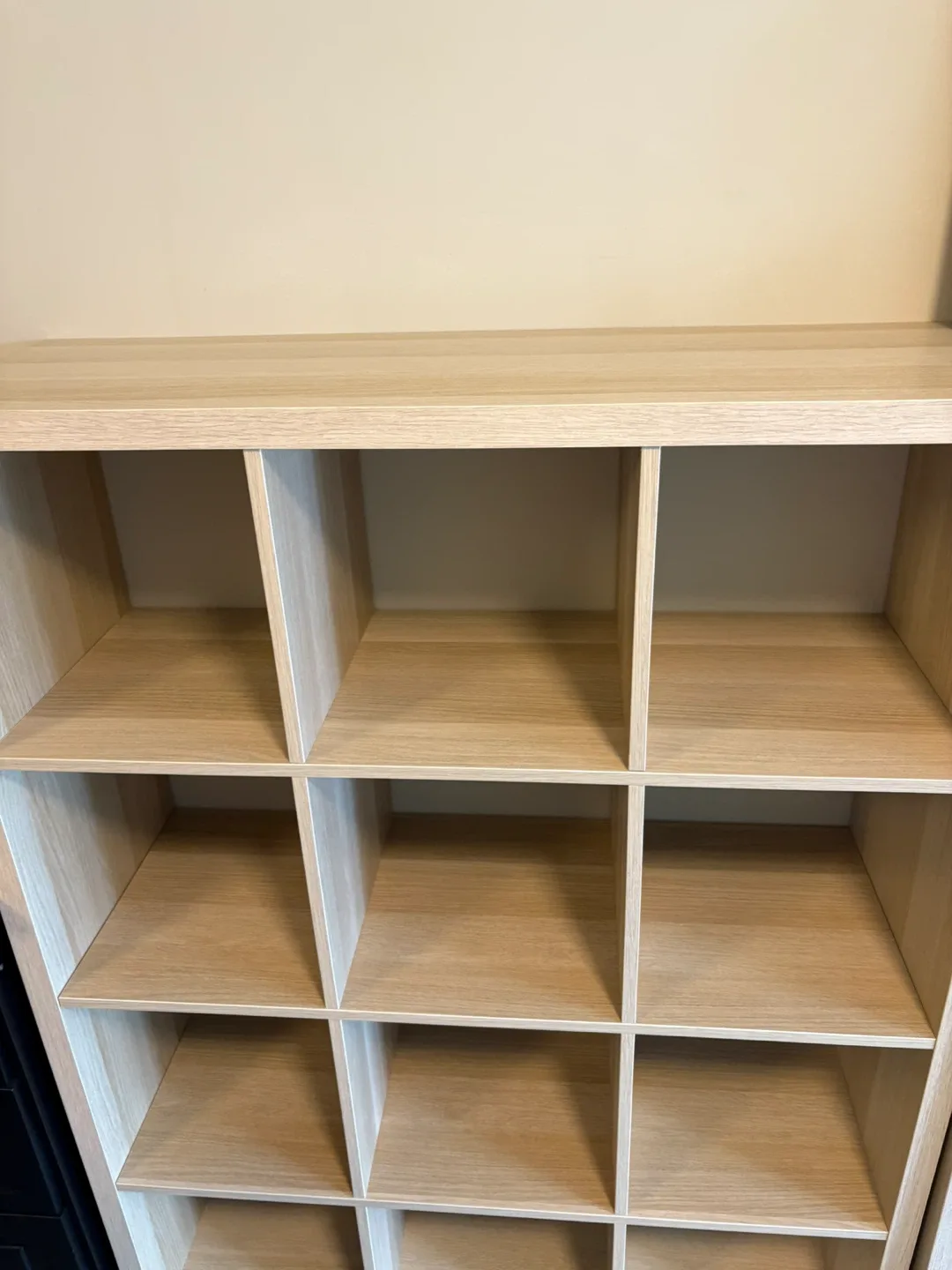 IKEA Kallax Shelf Unit - White Stained Oak Effect image indicator(3)