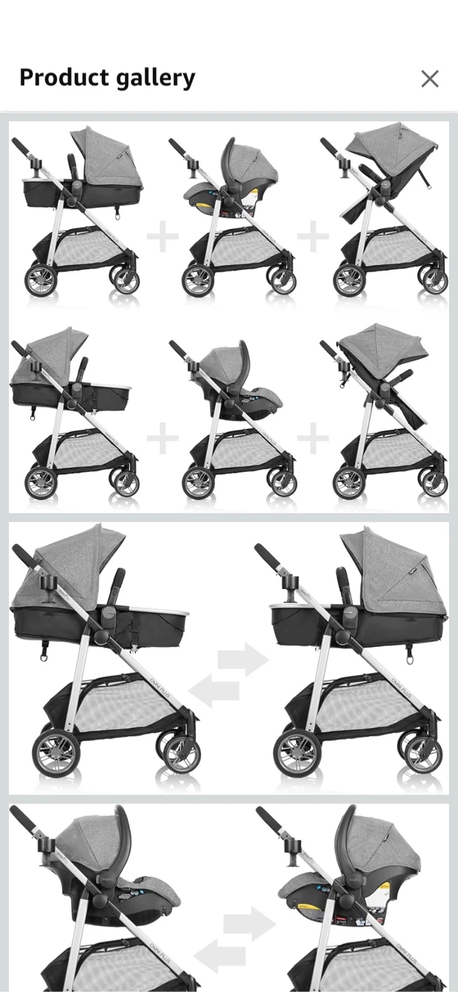 Evenflo Pivot Xplore Stroller Wagon with Infant Car Seat - photo 5