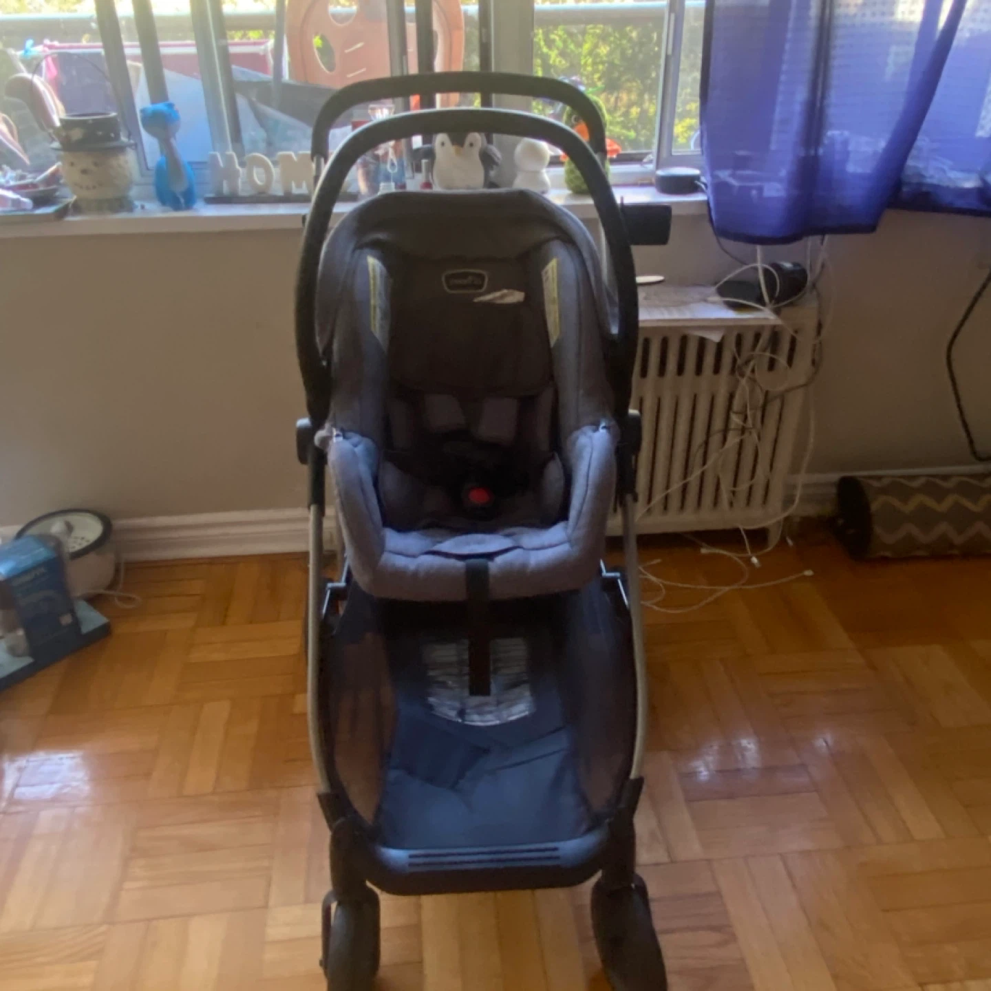 Evenflo Pivot Xplore Stroller Wagon with Infant Car Seat