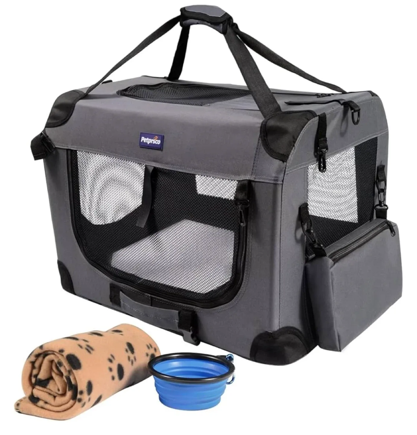 Petspico Grey Pet Carrier thumbnail