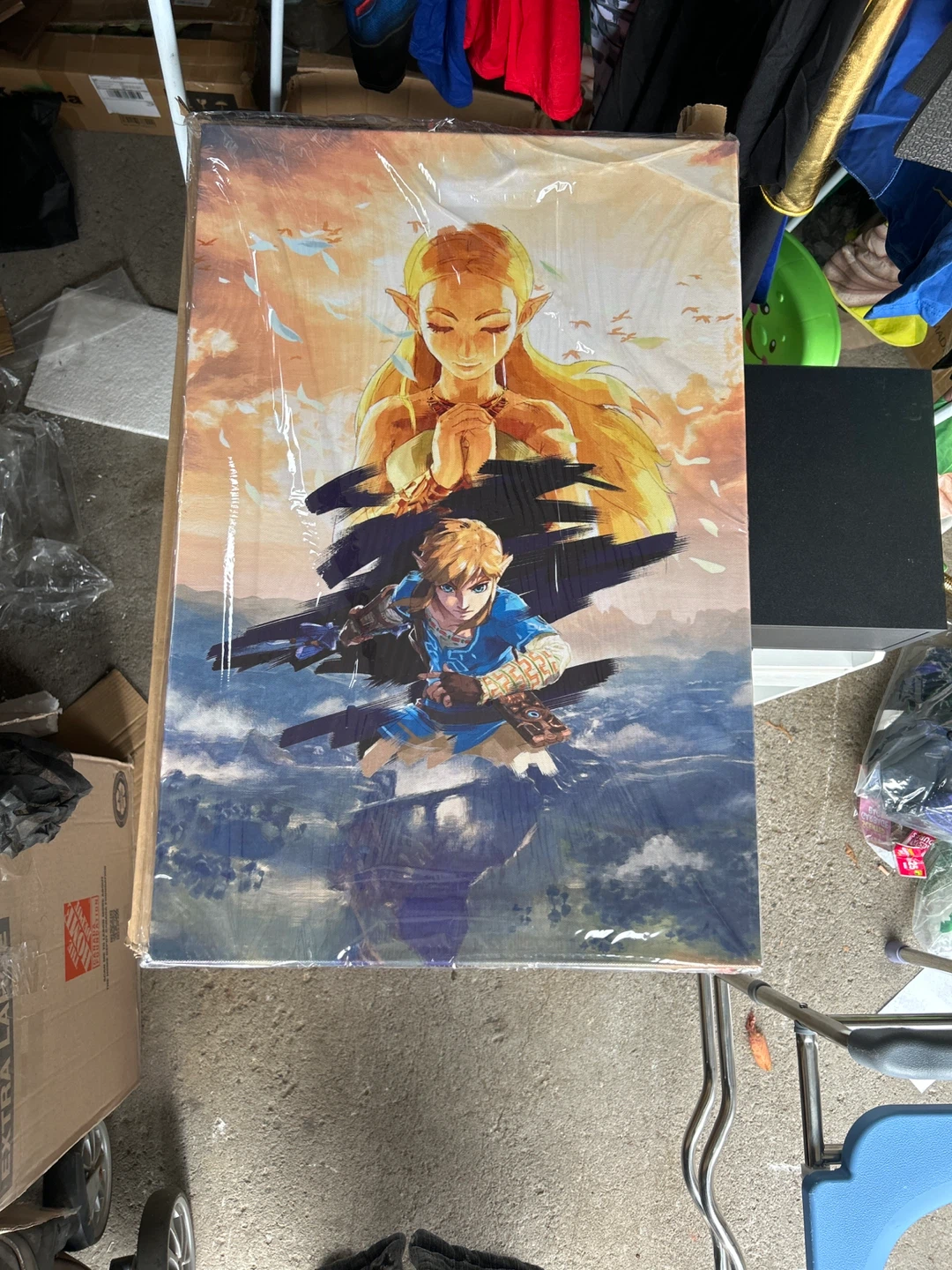The Legend of Zelda Breath of the Wild Canvas Art