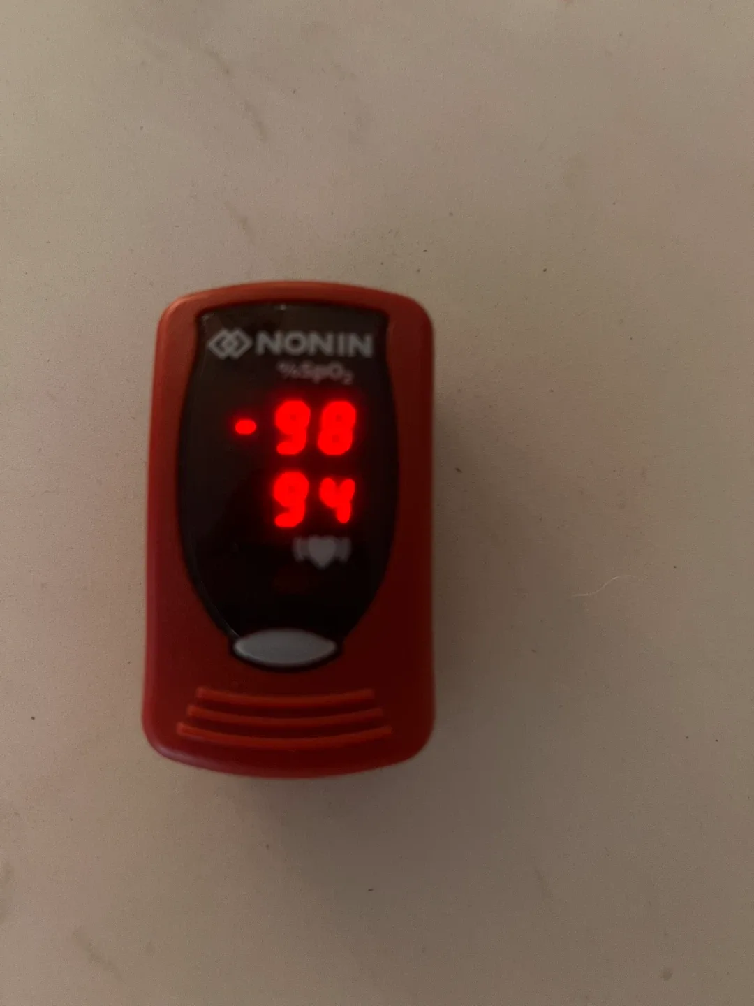 Nonin finger clip Pulse Oximeter image indicator(2)